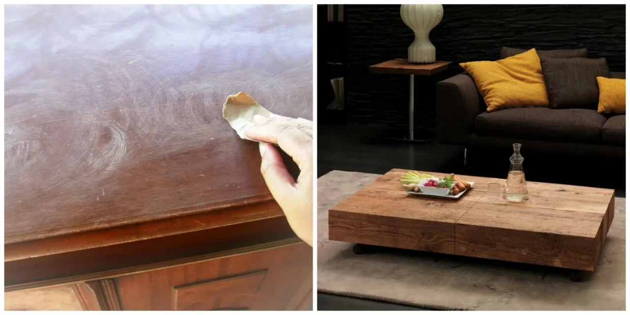 Come eliminare i graffi dai mobili in legno: ecco il metodo definitivo